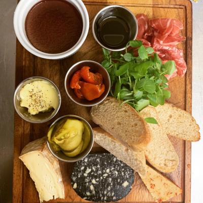 Meat And Cheese Board For One Or Two